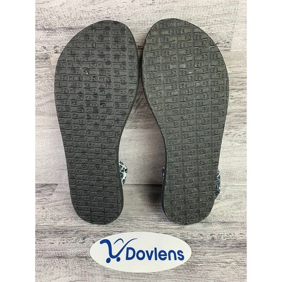 Sanuk Womens Yoga Sling 2 Sandals Size 5 Black & White - Picture 5 of 5